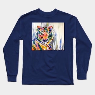 Colorful tiger Long Sleeve T-Shirt